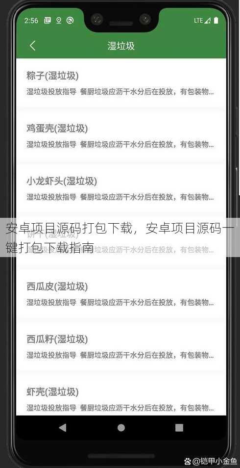 安卓项目源码打包下载