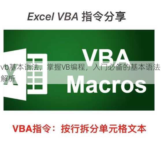 vb基本语法