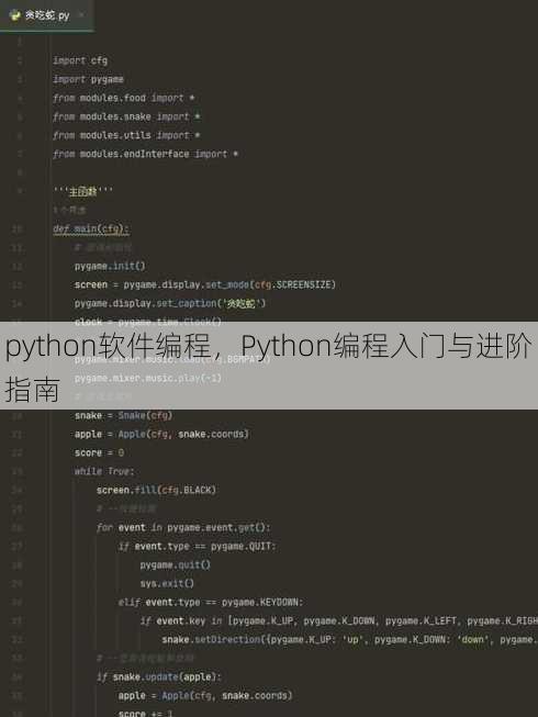 python软件编程