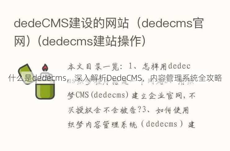 什么是dedecms
