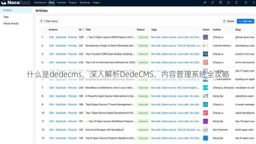 什么是dedecms