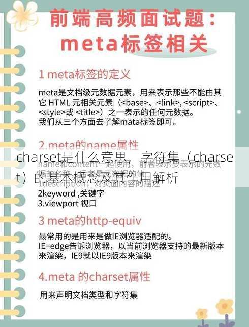 charset是什么意思