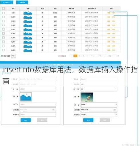 insertinto数据库用法
