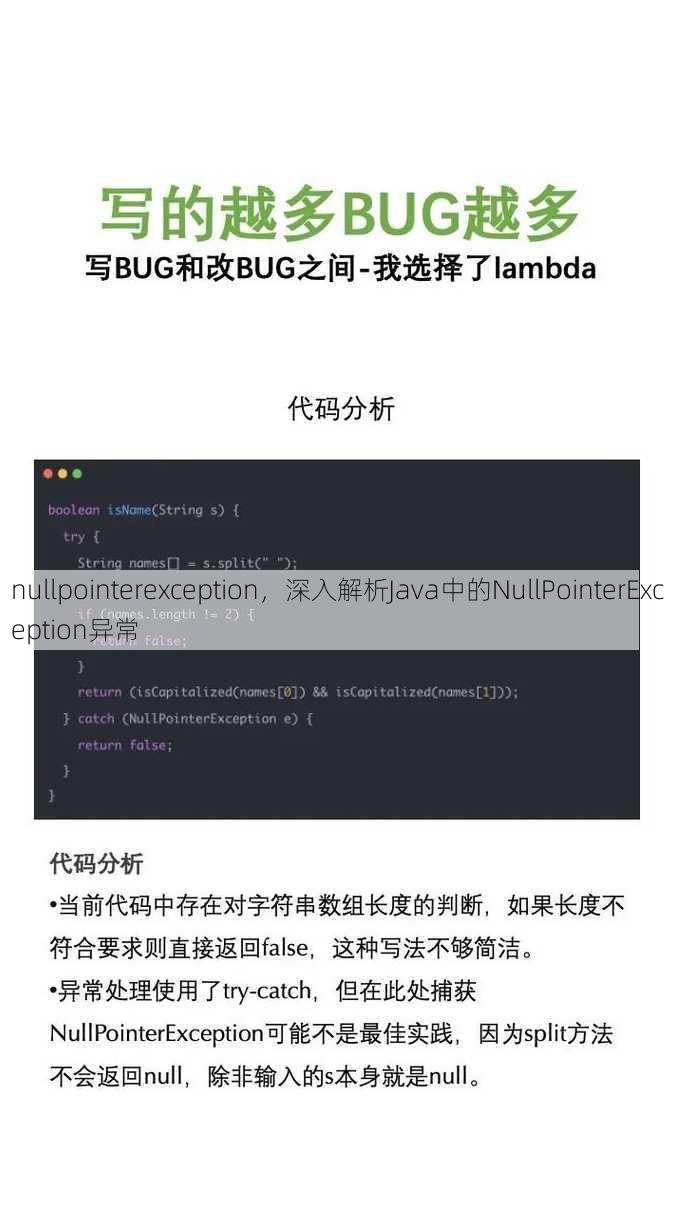 nullpointerexception