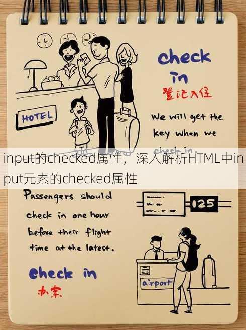 input的checked属性