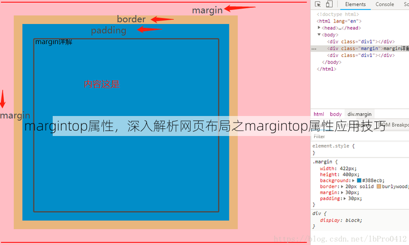 margintop属性