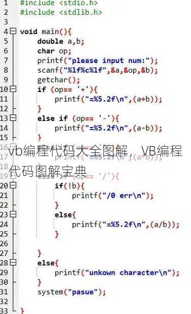 vb编程代码大全图解