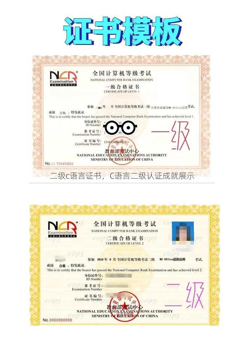 二级c语言证书