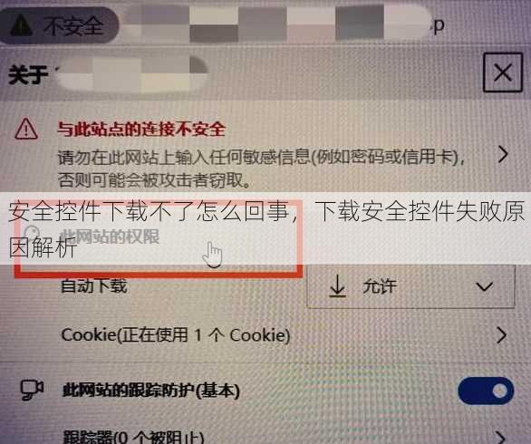 安全控件下载不了怎么回事