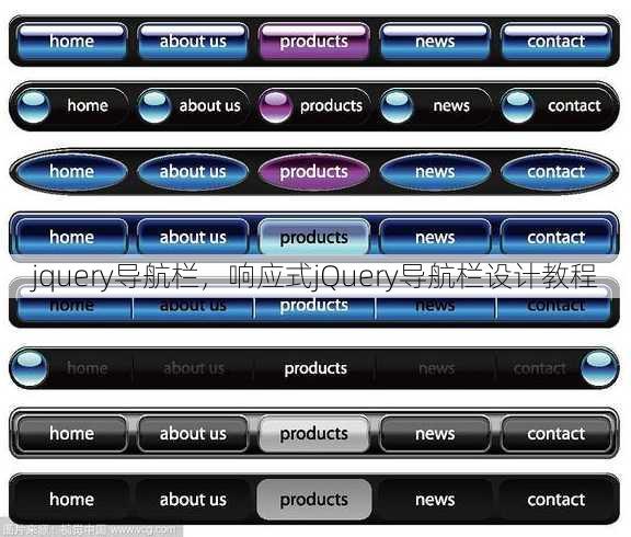 jquery导航栏