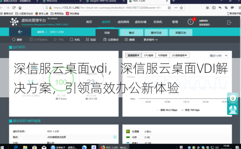 深信服云桌面vdi