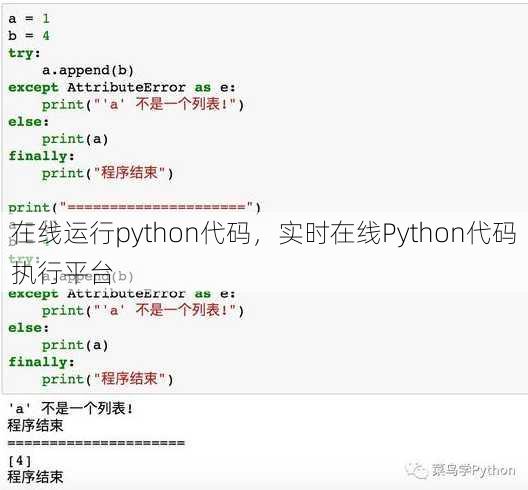 在线运行python代码
