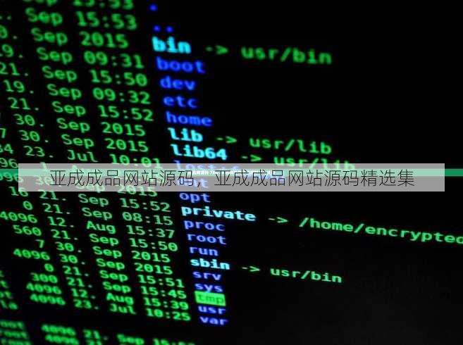 亚成成品网站源码