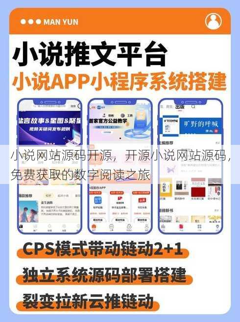 小说网站源码开源