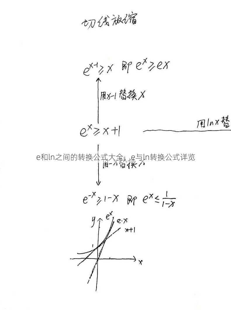 e和ln之间的转换公式大全