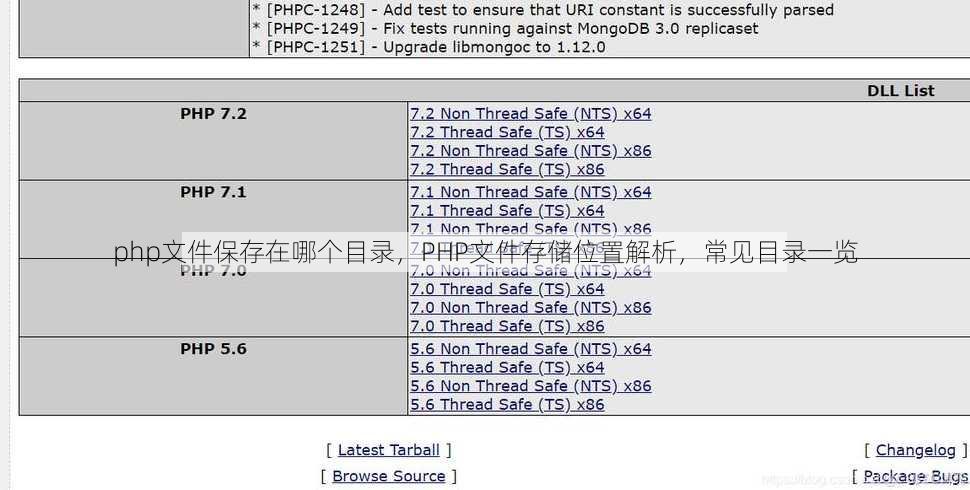 php文件保存在哪个目录