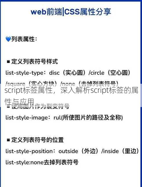 script标签属性