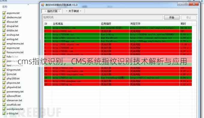 cms指纹识别