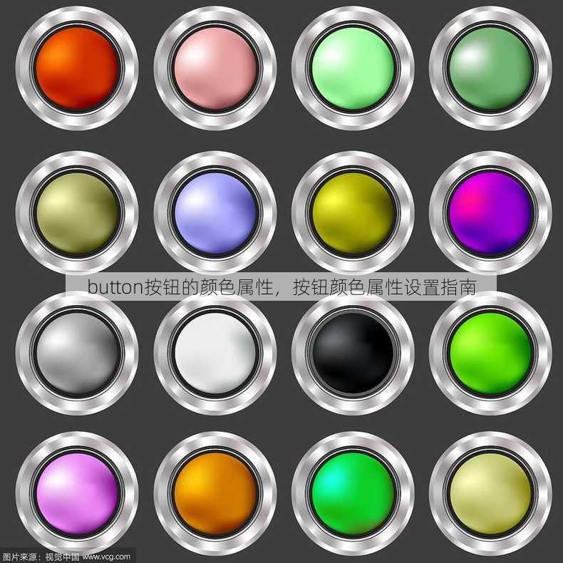 button按钮的颜色属性