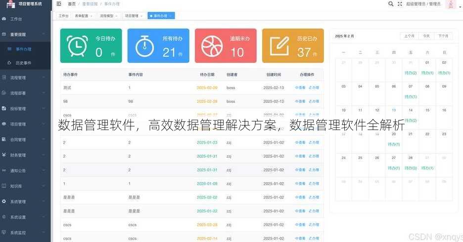 数据管理软件
