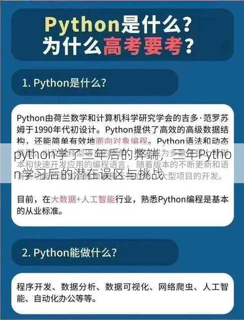 python学了三年后的弊端
