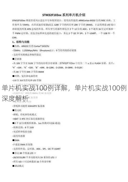 单片机实战100例详解