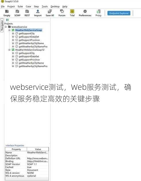 webservice测试