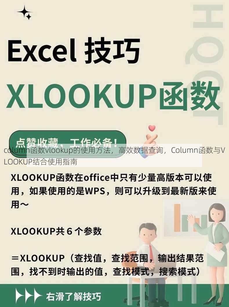 column函数vlookup的使用方法