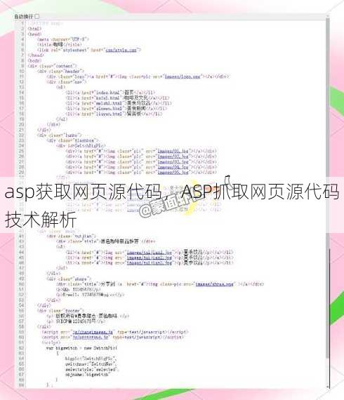 asp获取网页源代码