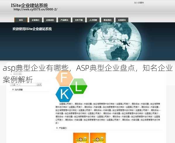 asp典型企业有哪些