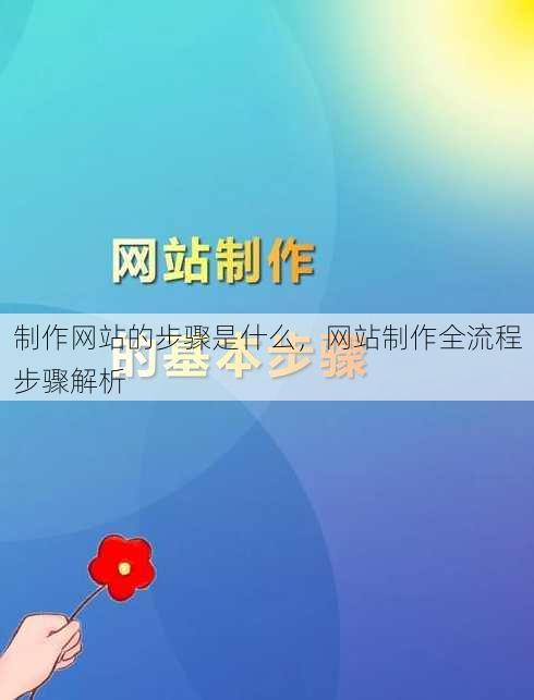 制作网站的步骤是什么