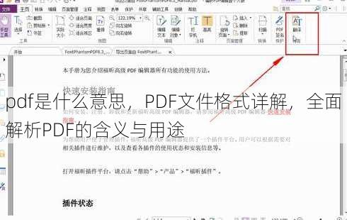 pdf是什么意思