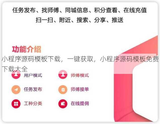 小程序源码模板下载
