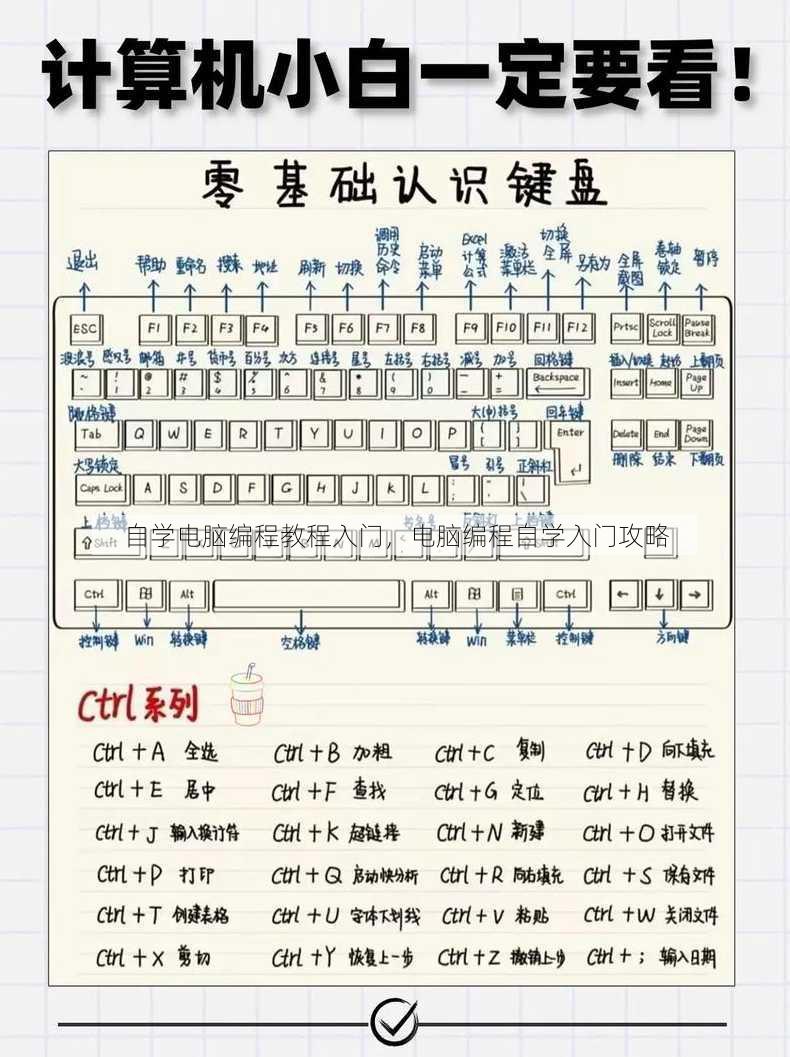 自学电脑编程教程入门