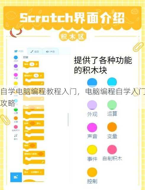 自学电脑编程教程入门