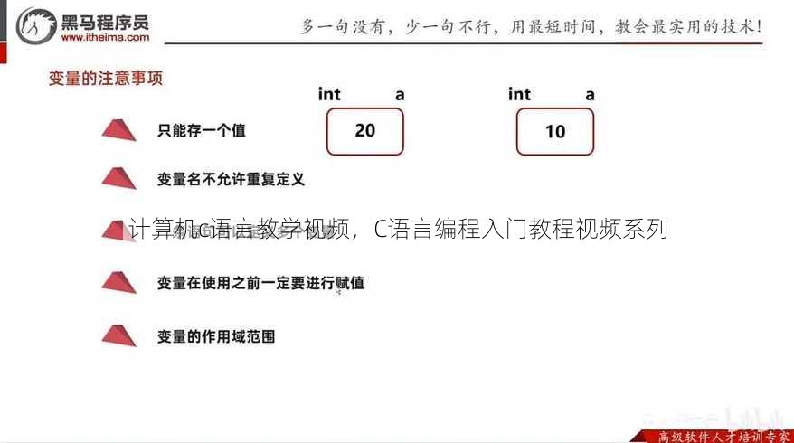 计算机c语言教学视频