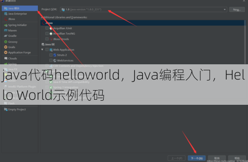 java代码helloworld