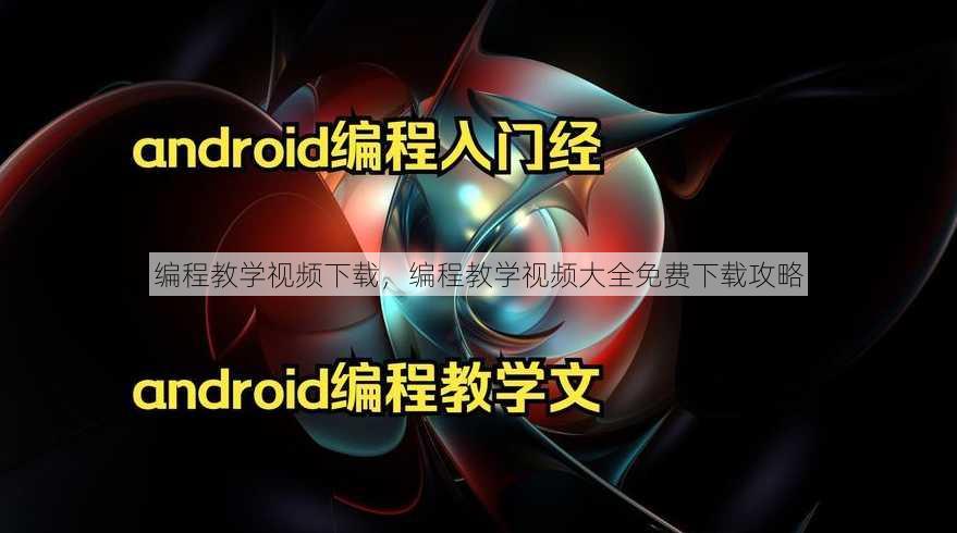编程教学视频下载