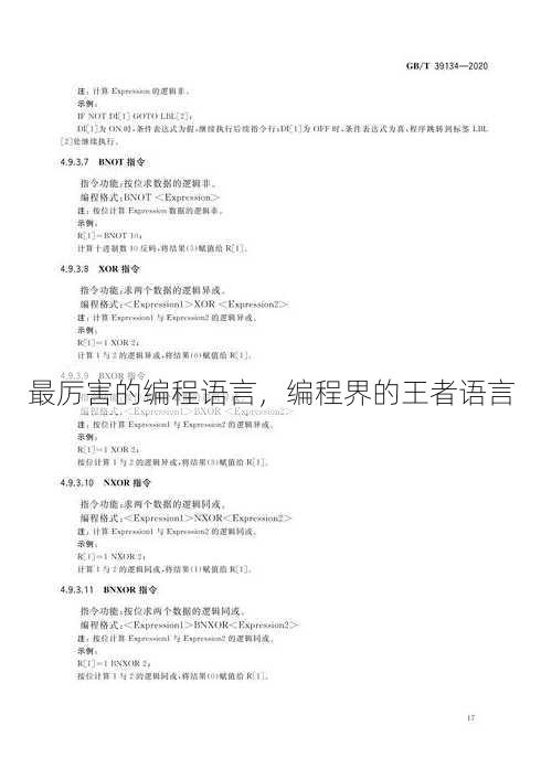 最厉害的编程语言