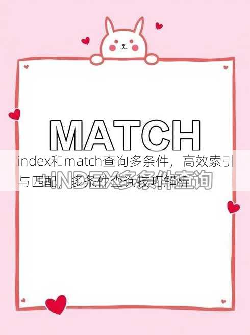 index和match查询多条件
