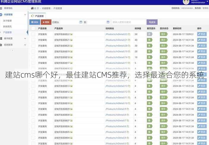 建站cms哪个好