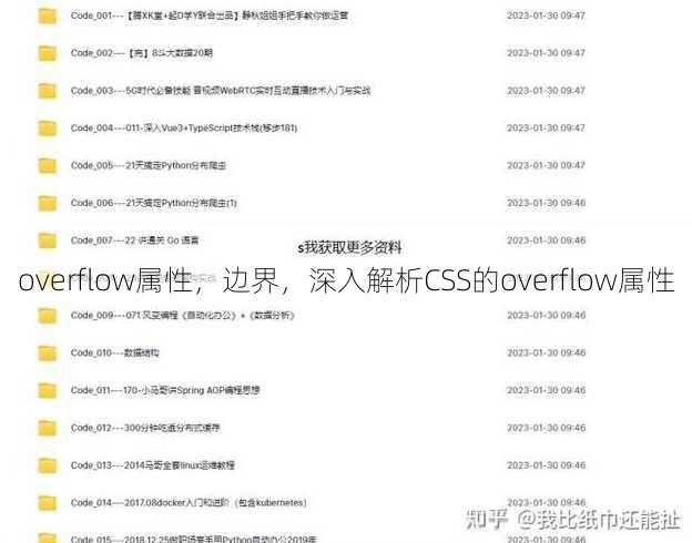 overflow属性