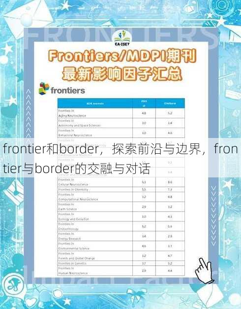 frontier和border