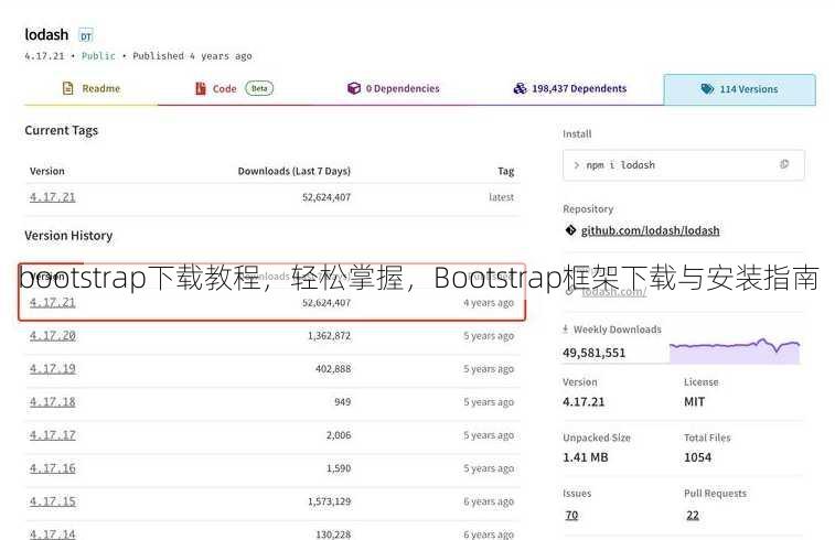 bootstrap下载教程