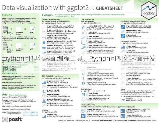 python可视化界面编程工具