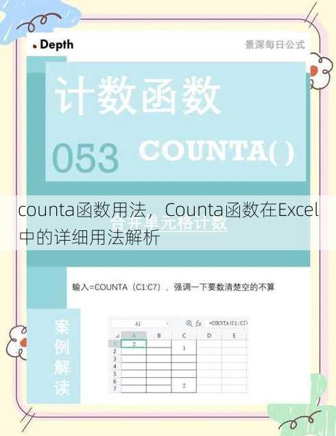counta函数用法