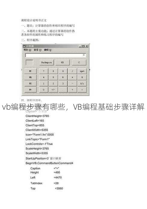 vb编程步骤有哪些
