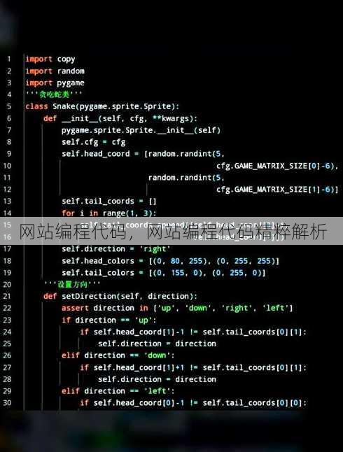 网站编程代码