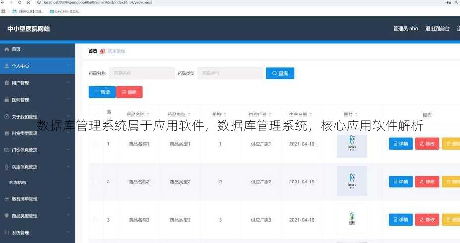 数据库管理系统属于应用软件