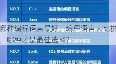 哪种编程语言最好